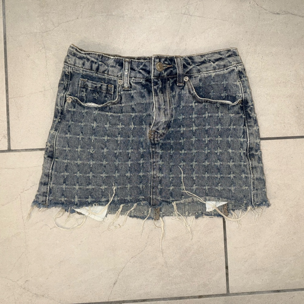 Distressed Denim Women Shorts